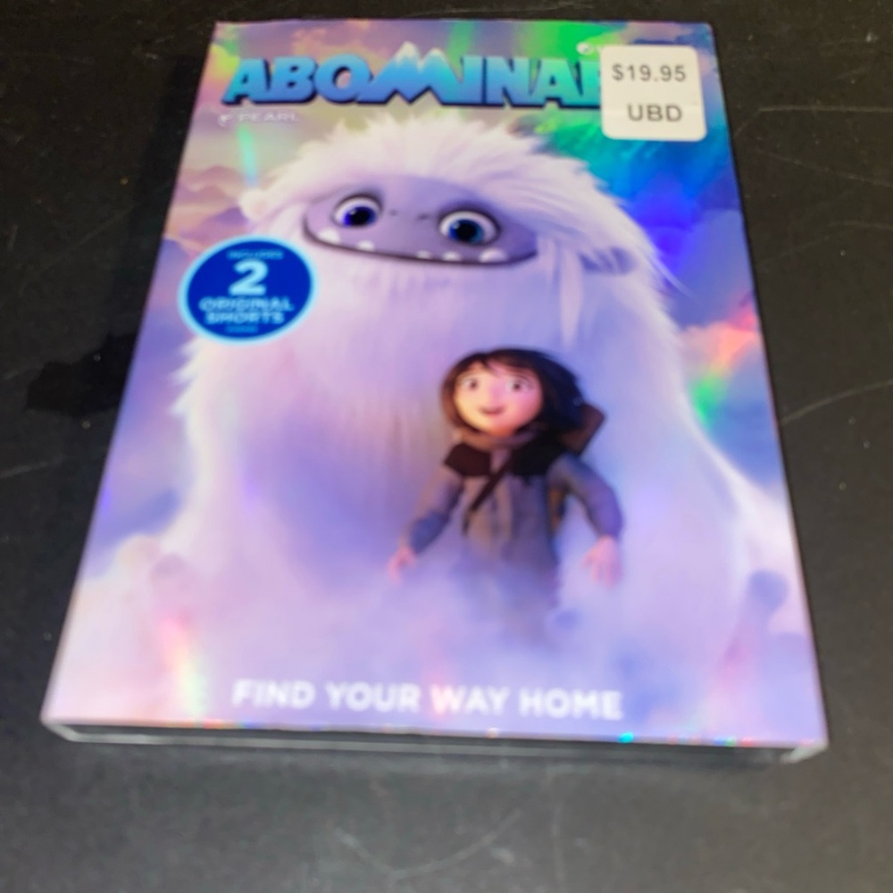 Disney Abominable Blu-ray - White and Blue brand new sealed